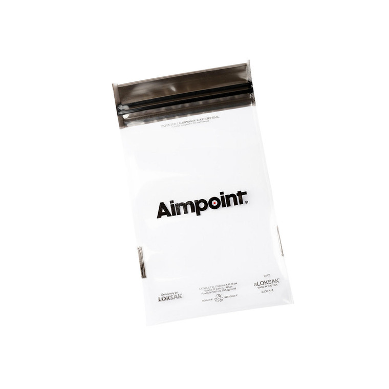 LOKSAK Aimpoint® - aLOKSAK Waterproof Bag with Aimpoint Logo - 3.9"x7" 